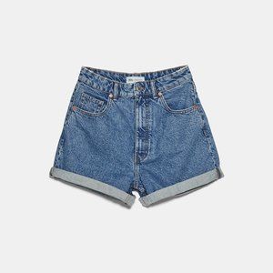 Zara Mom Fit Shorts Size 4